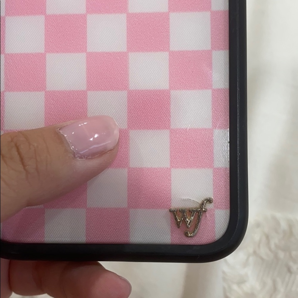 WILDFLOWER✨ pink/white checkered - Picture 3 of 3